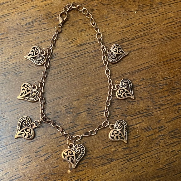 Heart Charm Bracelet - Picture 4 of 5